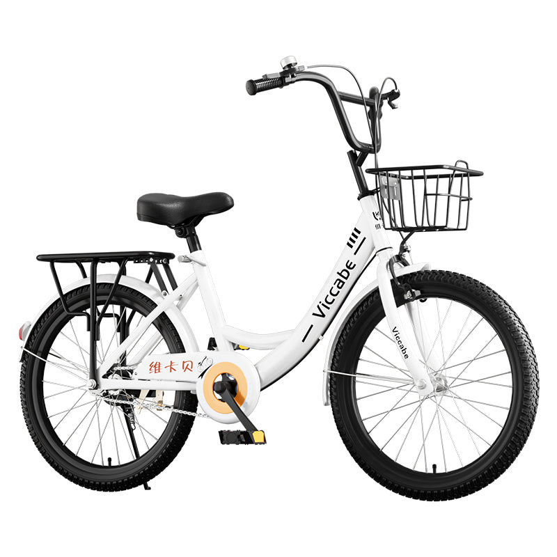 18", 20", 22" Inch Cruiser City Bicycle Pink and White