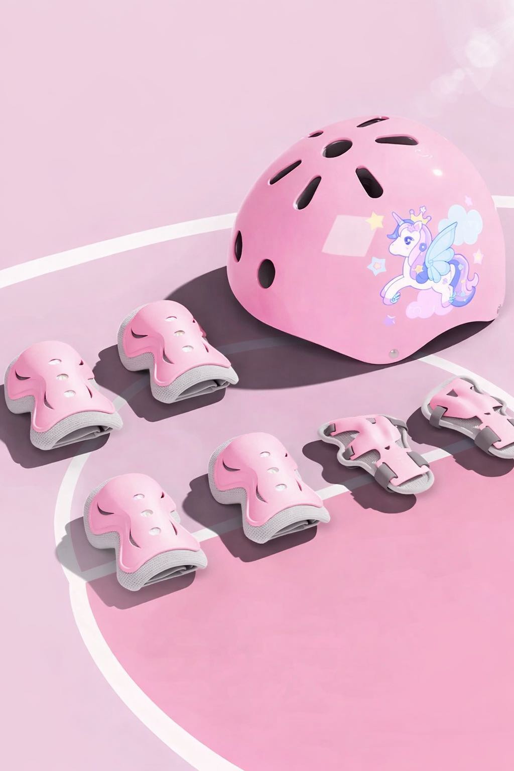 7-Piece Kids Premium Protection Set: Adjustable Helmet with Knee, Elbow & Wrist Pads for Ages 8-12 – Perfect for Cycling, Skating & Scooters